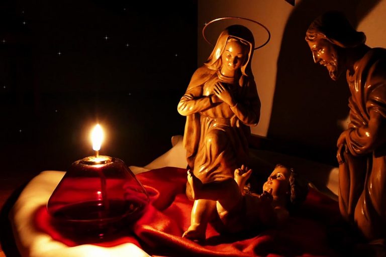 Presepio Natal Sagrada Familia