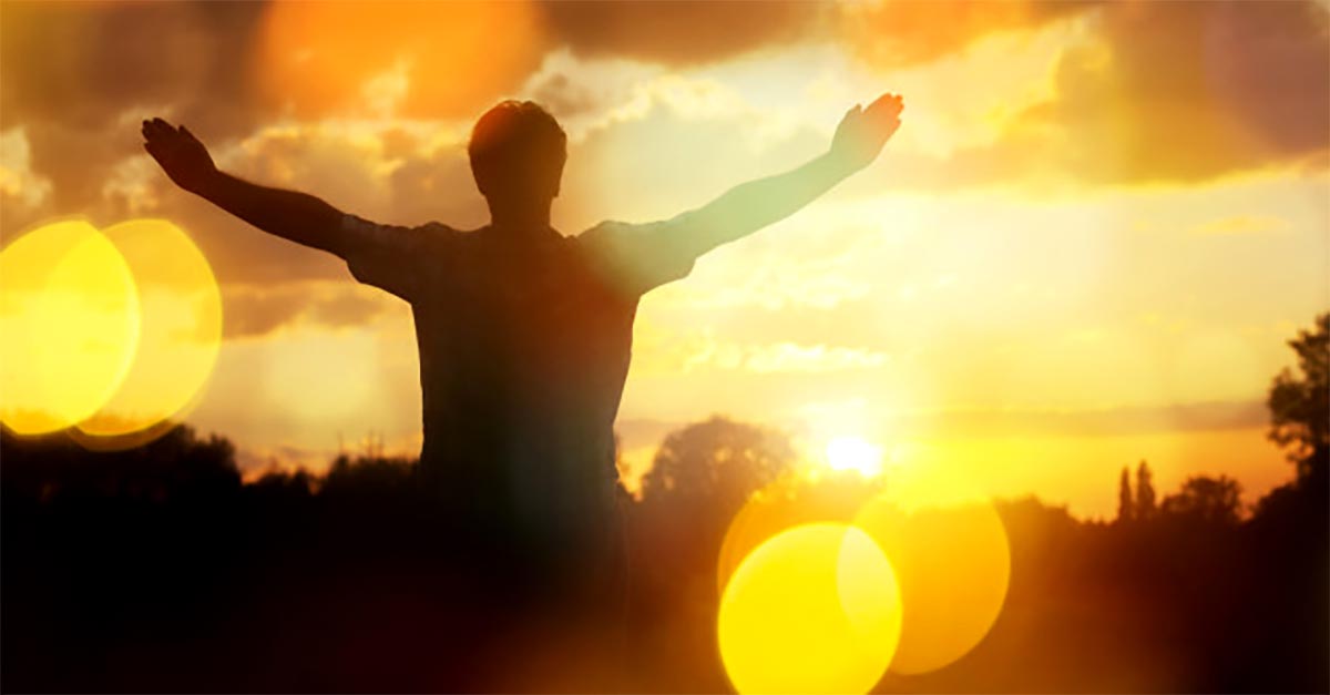 Jovem Por Do Sol