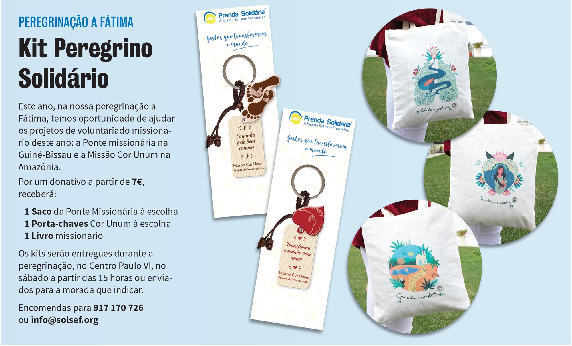 Kit Peregrino Solidario