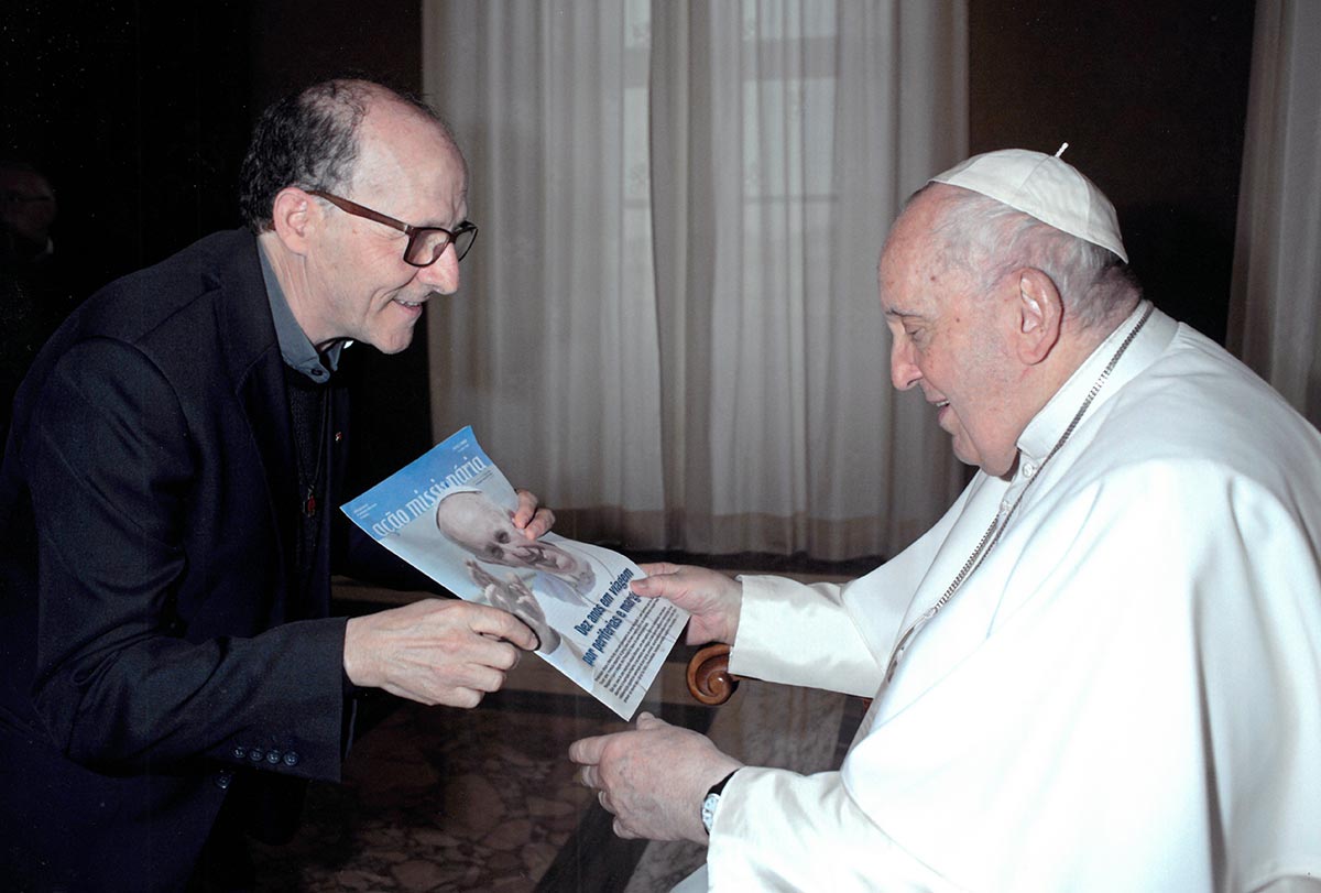 20230508 Papa Francisco Audiencia Tony Neves Acao Missionaria